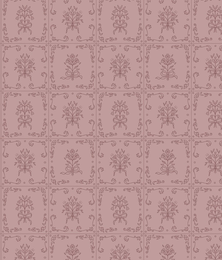Wrenna Wallpaper by Quirky Paisley Designs