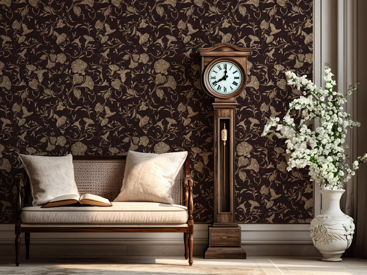 Hawthorne Bloom Wallpaper by Safari Natalia x Taddy Mikelaites