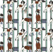 Edmund Wallpaper by Painted Hawk Design
