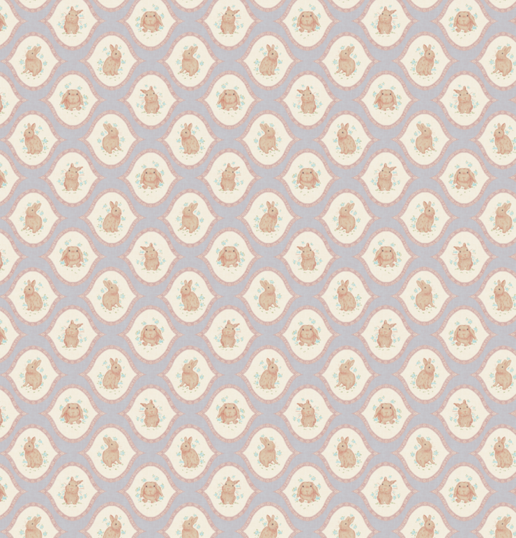 Poppie Wallpaper by Niranjana Mani Design