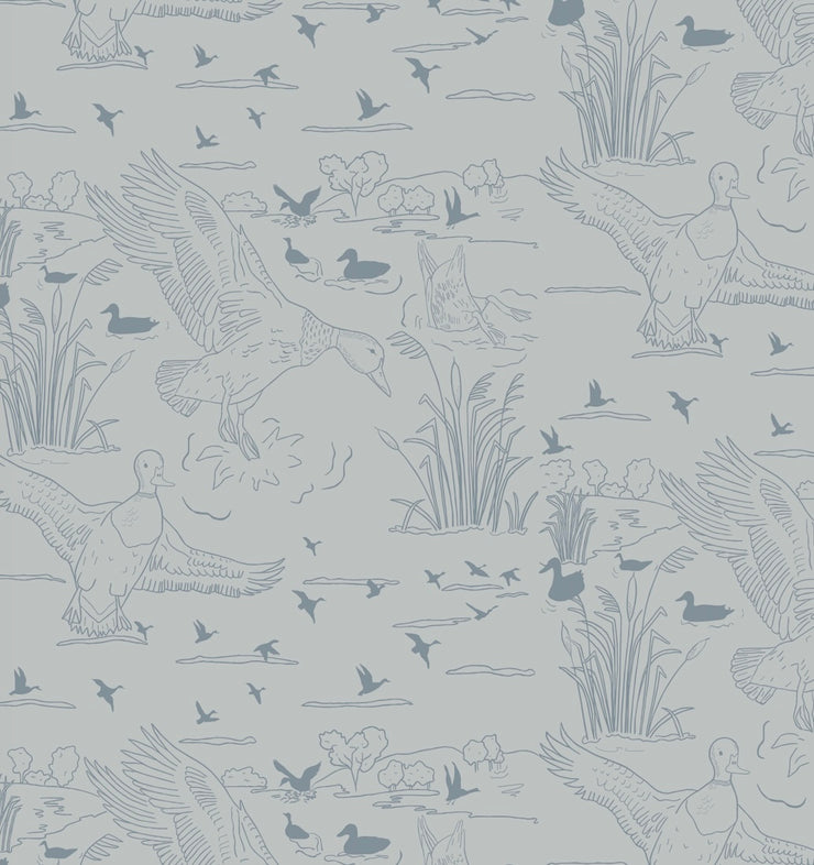 Wallace Wallpaper by Painted Hawk Design