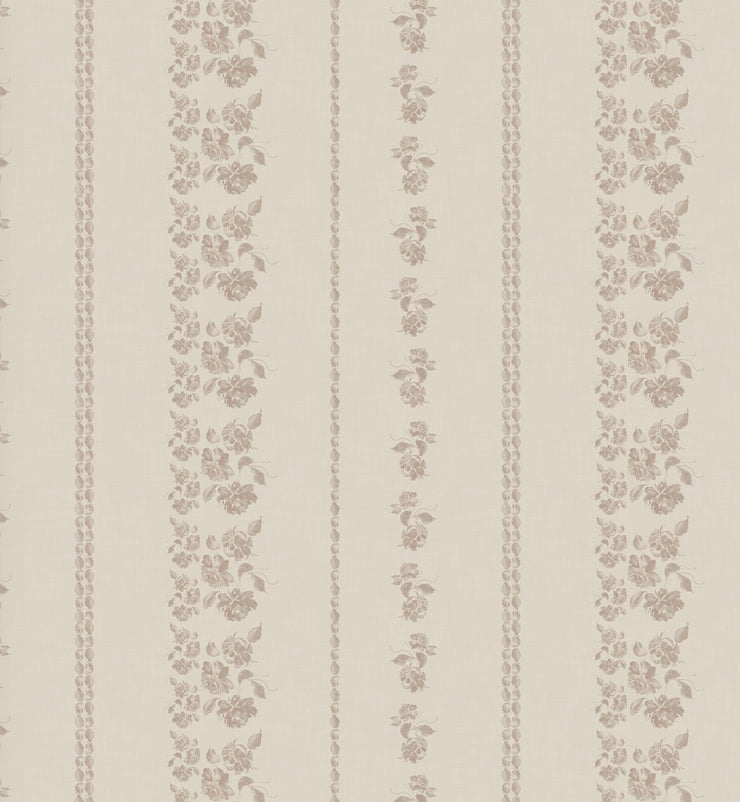 Roselle Stripe Wallpaper by Safari Natalia x Taddy Mikelaites