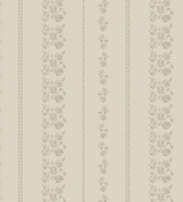 Roselle Stripe Wallpaper by Safari Natalia x Taddy Mikelaites