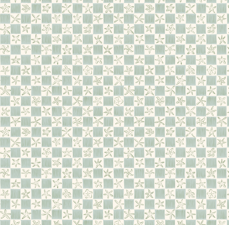 Shellie Wallpaper by Niranjana Mani Design