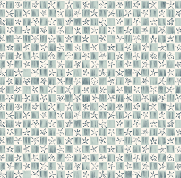 Shellie Wallpaper by Niranjana Mani Design