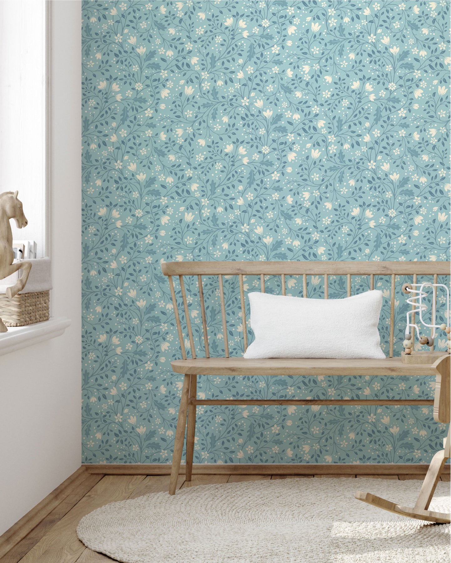 Clematis Wallpaper by Anna Black Creative – Loomwell Home Goods