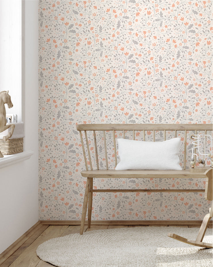 Clematis Wallpaper by Anna Black Creative – Loomwell Home Goods