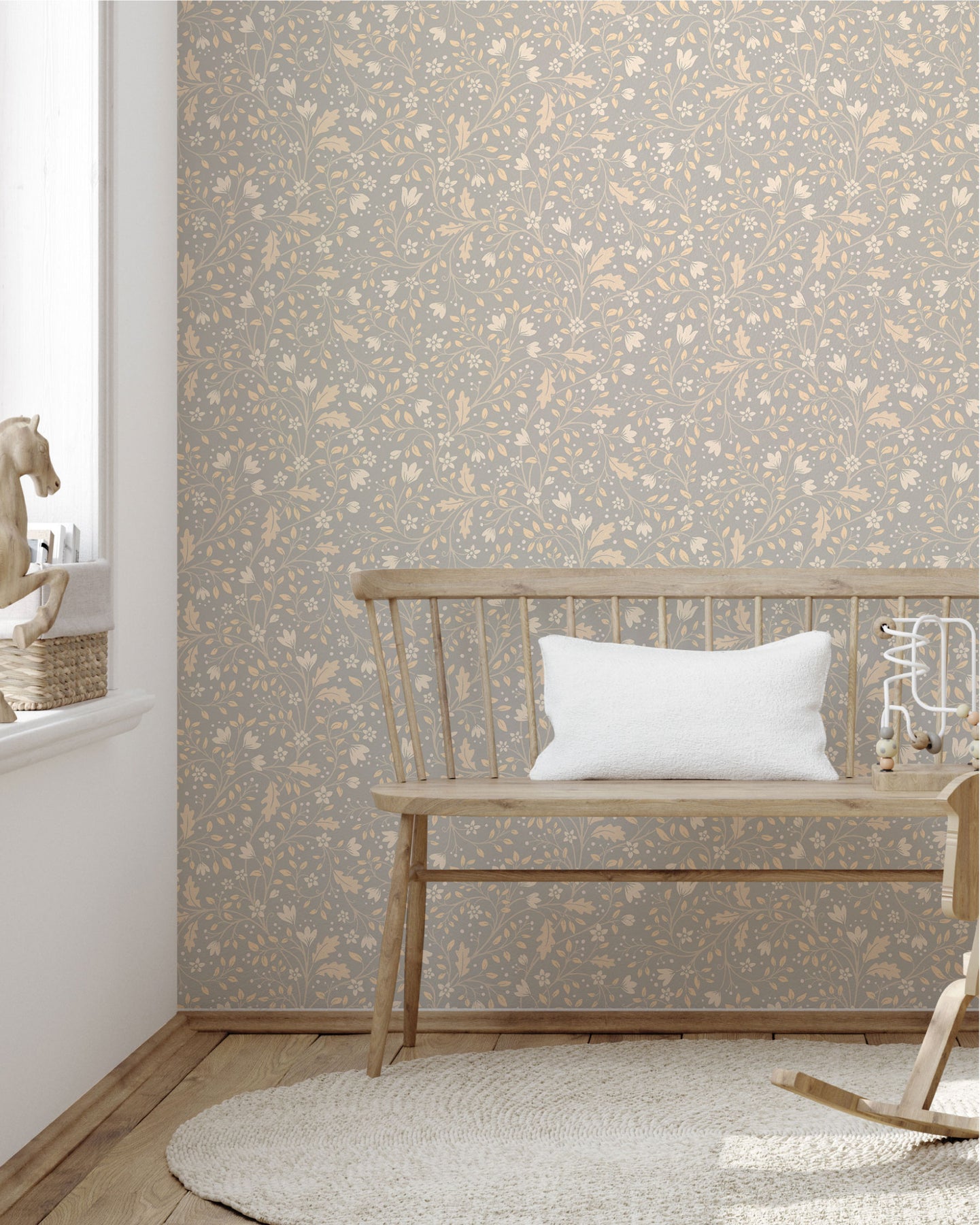 Clematis Wallpaper by Anna Black Creative – Loomwell Home Goods
