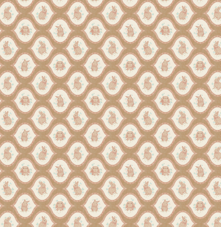 Poppie Wallpaper by Niranjana Mani Design
