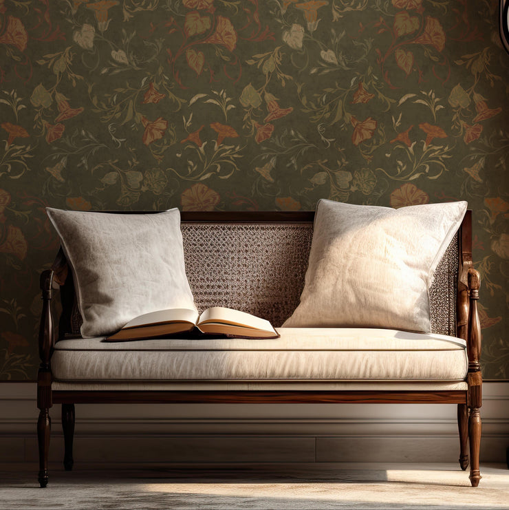 Hawthorne Bloom Wallpaper by Safari Natalia x Taddy Mikelaites