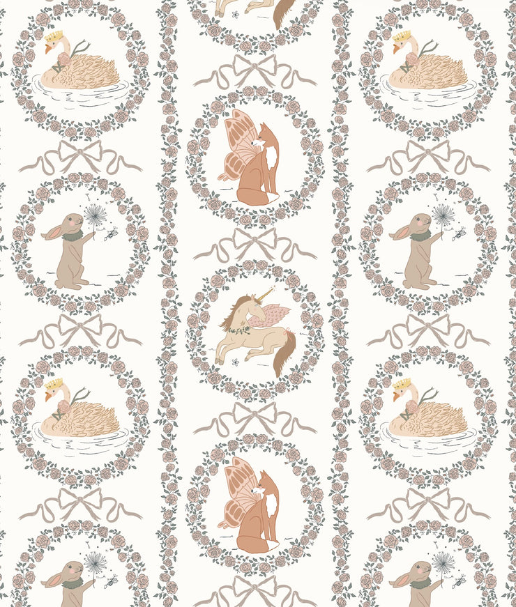 Layce Wallpaper by Painted Hawk Design