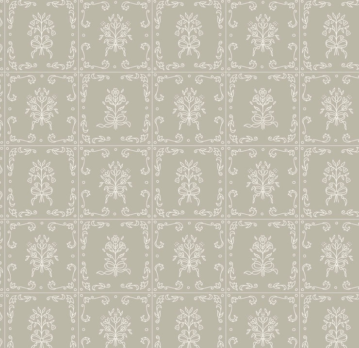Wrenna Wallpaper by Quirky Paisley Designs