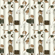 Edmund Wallpaper by Painted Hawk Design
