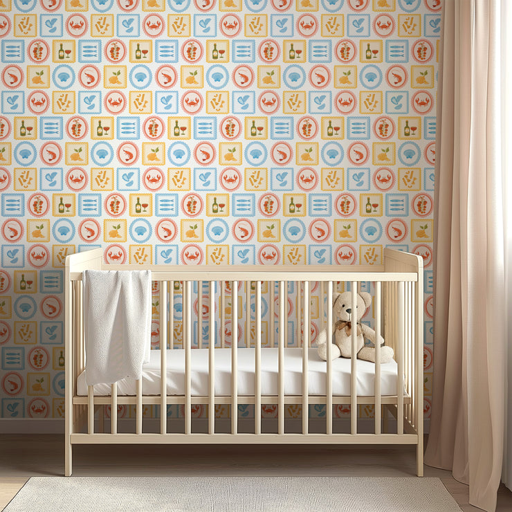 Fia Wallpaper by Danielle Chandler Design