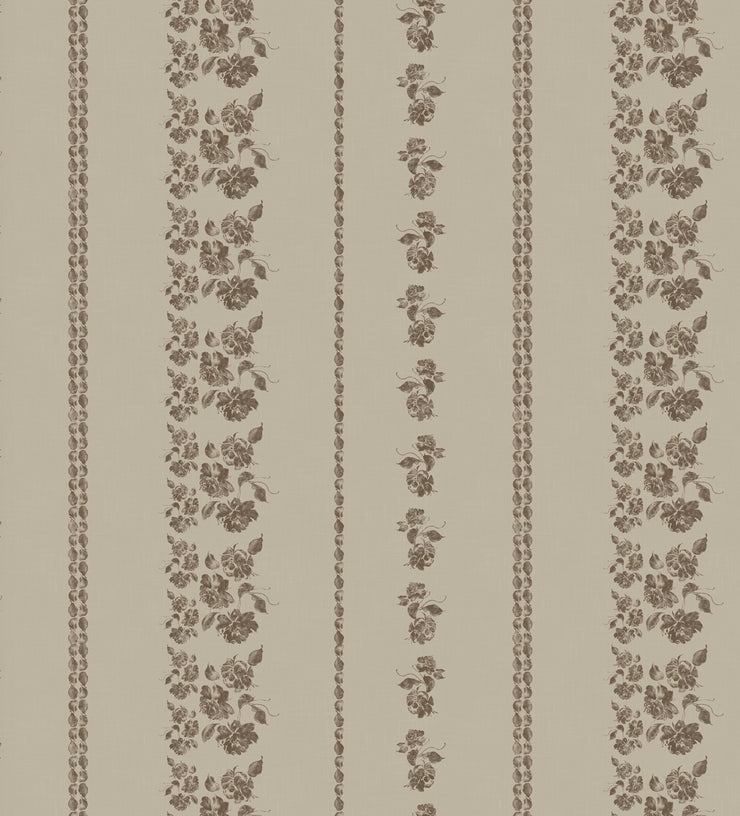 Roselle Stripe Wallpaper by Safari Natalia x Taddy Mikelaites