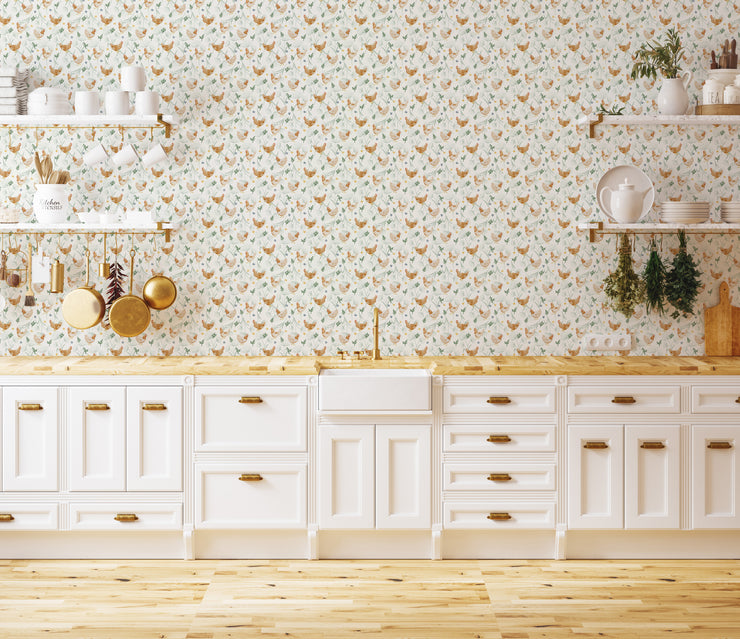 Henrietta Wallpaper by Fede Volpato Studio