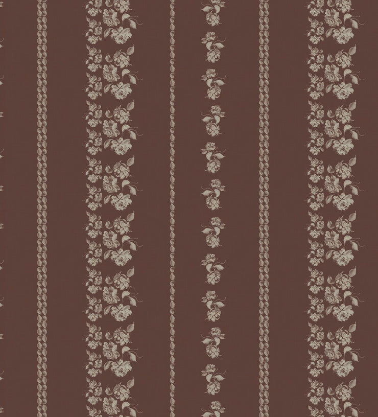 Roselle Stripe Wallpaper by Safari Natalia x Taddy Mikelaites