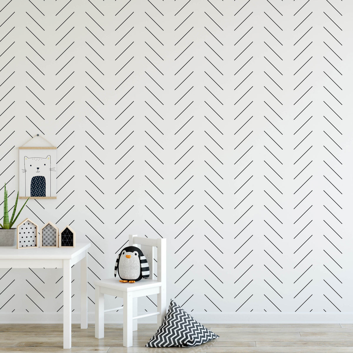 Arrow Wallpaper Loomwell Home Goods
