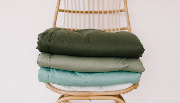*CLOSEOUT* Aqua Twin Comforter