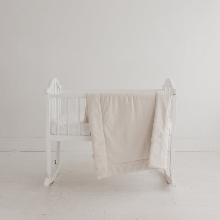 *CLOSEOUT* Cream Baby Snuggle Blanket
