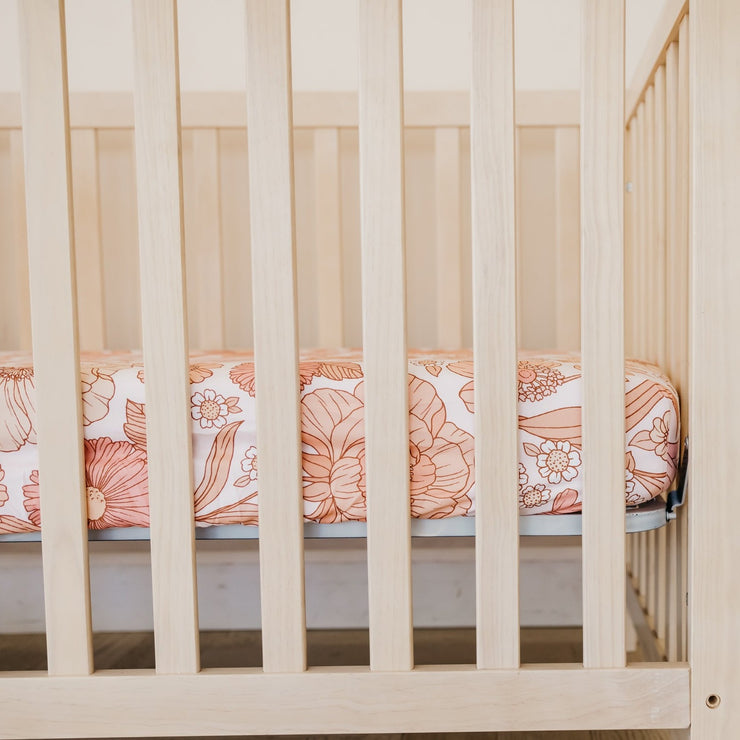 Betsy Crib Sheet by Lovely People Studio