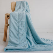 *CLOSEOUT* Powder Blue Toddler Snuggle Blanket