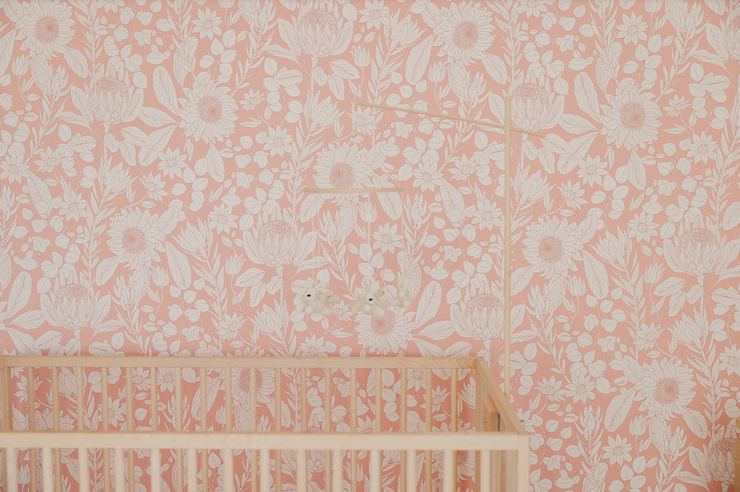 Polly Wallpaper by Lovely People Studio