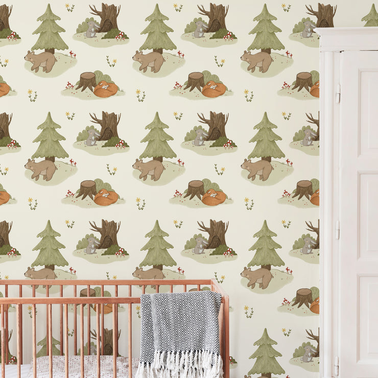 Spruce Wallpaper By Anna Lunak