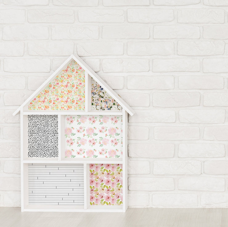 Miniature Dollhouse DIY WallpaperWindows  YouTube